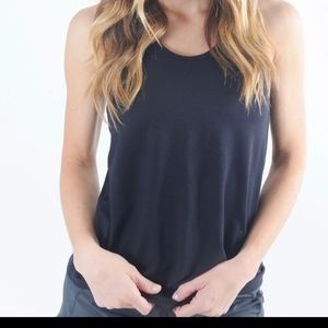 Zyia Black Twist Tank - XS -NWT